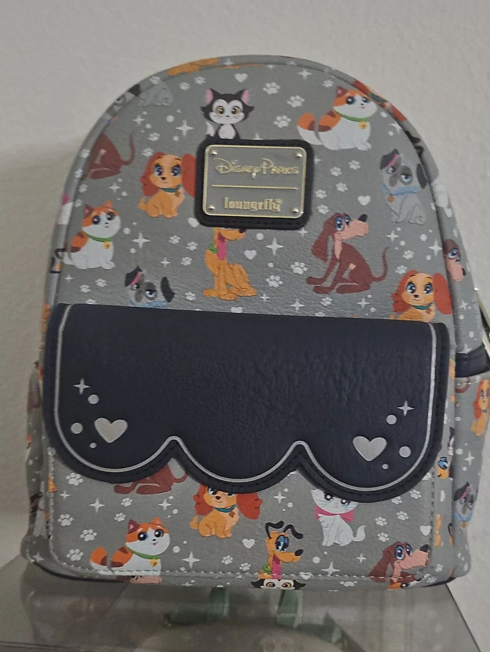 NWT Loungefly Disney Mini Backpack Cats and Dogs